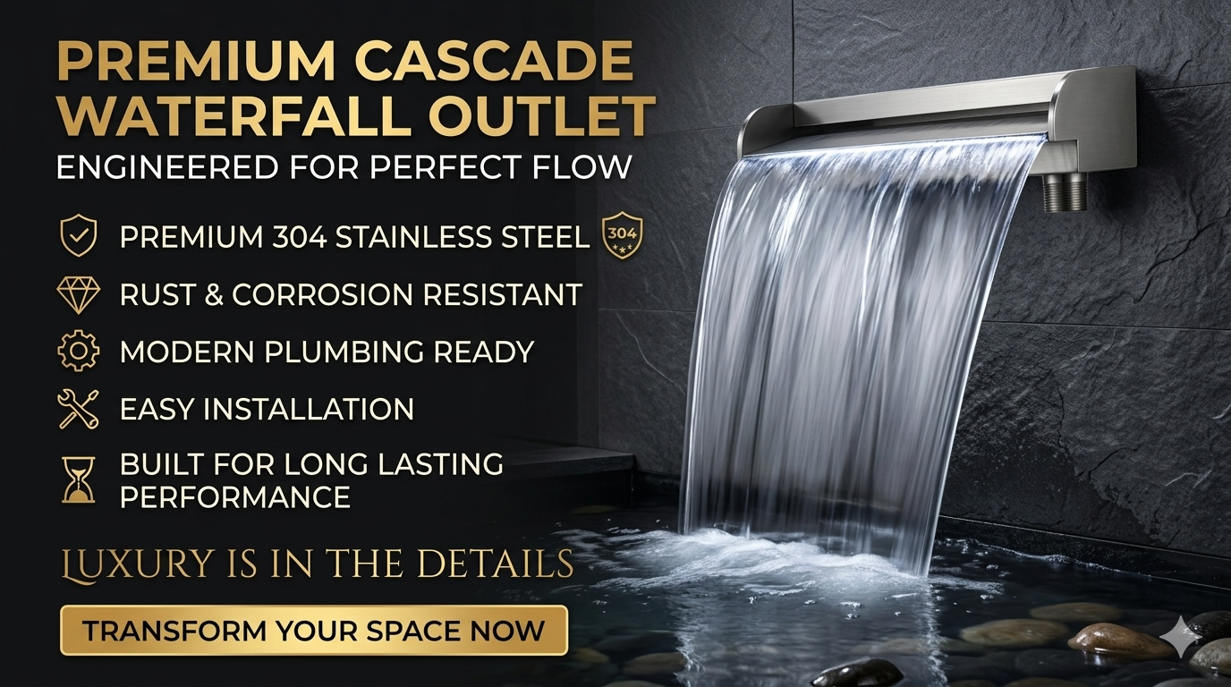 Cascadify luxury waterfall outlet view 3